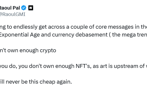 ‘You don’t own enough crypto, NFTs’